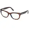 Image de TOM FORD Femme TOM FORD FT6066-B 052 Montures optiques Acétate La Havane Carré Normale