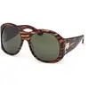 Image de Emilio Pucci Femme Emilio Pucci EP0233 56N Lunettes de soleil Acétate Havane Vert Géométrique Normale