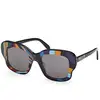 Image de Emilio Pucci Femme Emilio Pucci EP0220 99A Lunettes de soleil Acétate Multicolore Fumée Carré Normale