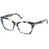 Image de TOM FORD Femme TOM FORD FT5709-B 56A Montures optiques Acétate La Havane Cat Eye Normale