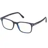 Image de TOM FORD Homme TOM FORD FT5831-B 091 Montures optiques Acétate Bleu Carré Normale