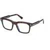Image de TOM FORD Homme TOM FORD FT6122-B 052 Montures optiques Acétate La Havane Carré Normale