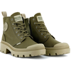 Image de Chaussures vertes pour femmes Palladium Pallabase Twill-38
