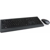 Image de Lenovo 4X30H56828 - Taille complète (100%) - Sans fil - RF sans fil - QWERTY - Noir - Souris incluse