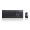 Image de Lenovo 4X30H56823 clavier Souris incluse Bureau RF sans fil Espagnole Noir - Neuf