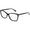 Image de Gucci Femme Gucci GG0025O 002 Montures optiques Plastique Havane Transparent Cat Eye