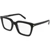 Image de SAINT LAURENT Femme SAINT LAURENT SL 167 001 Montures optiques Acétate Noir Transparent Carré