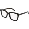 Image de SAINT LAURENT Femme SAINT LAURENT SL 167 002 Montures optiques Acétate Transparent Carré