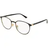 Image de Gucci Homme Gucci GG0293O 002 Montures optiques Métal Noir Ronde
