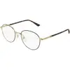 Image de Gucci Homme Gucci GG0392O 002 Montures optiques Métal Noir Transparent Ronde