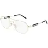 Image de Balenciaga Unisex Balenciaga BB0117O 003 Montures optiques Métal Or Transparent Pilote