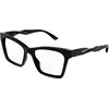 Image de Balenciaga Femme Balenciaga BB0210O 001 Montures optiques Acétate Noir Cat Eye