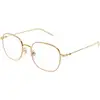 Image de Gucci Unisex Gucci GG1198OA 002 Montures optiques Métal Or / Rose Carré