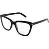 Image de SAINT LAURENT Femme SAINT LAURENT SL 548 SLIM OPT 001 Montures optiques Acétate Noir Papillon