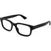 Image de Gucci Homme Gucci GG1584O 005 Montures optiques Injecté Noir Transparent Ronde