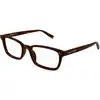Image de SAINT LAURENT Unisex SAINT LAURENT SL 671 002 Montures optiques Acétate La Havane Transparent Carré