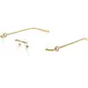 Image de Gucci Homme Gucci GG1703O 003 Montures optiques Métal Or Transparent Carré