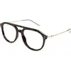 Image de Gucci Homme Gucci GG1708O 002 Montures optiques Acétate Havane Transparent Pilote