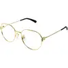 Image de Gucci Femme Gucci GG1675OK 001 Montures optiques Métal Or Transparent Ronde
