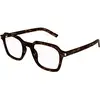 Image de SAINT LAURENT Unisex SAINT LAURENT SL 715 SLIM OPT 002 Montures optiques Acétate La Havane Transparent Carré