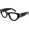 Image de SAINT LAURENT Femme SAINT LAURENT SL M94 OPT 001 Montures optiques Acétate Noir Transparent Cat Eye