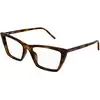 Image de SAINT LAURENT Femme SAINT LAURENT SL 737 MICA THIN OPT 003 Montures optiques Acétate Havane Transparent Carré