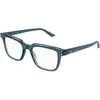 Image de Gucci Homme Gucci GG1895O 003 Montures optiques Acétate Bleu Transparent Carré
