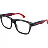 Image de Gucci Homme Gucci GG1870O 008 Montures optiques Acétate Havane Transparent Carré