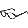 Image de Bottega Veneta Femme Bottega Veneta BV1367O 001 Montures optiques Acétate Noir Transparent Ronde