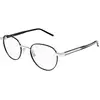 Image de SAINT LAURENT Unisex SAINT LAURENT SL 781 003 Montures optiques Métal Argent Transparent Ronde