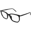 Image de SAINT LAURENT Unisex SAINT LAURENT SL 802 001 Montures optiques Acétate Noir Transparent Géométrique