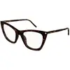 Image de SAINT LAURENT Femme SAINT LAURENT SL 214 KATE THIN OPT 002 Montures optiques Acétate La Havane Transparent Cat Eye