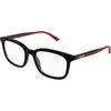 Image de Gucci Homme Gucci GG1928O 001 Montures optiques Acétate Noir Transparent Carré