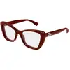Image de Gucci Femme Gucci GG1977O 004 Montures optiques Injecté Bordeaux Transparent Cat Eye