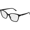 Image de Gucci Femme Gucci GG1995O 001 Montures optiques Acétate Noir Transparent Cat Eye
