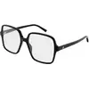 Image de Gucci Femme Gucci GG1994O 001 Montures optiques Acétate Noir Transparent Carré