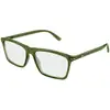 Image de Gucci Homme Gucci GG1445O 012 Montures optiques Acétate Vert Transparent Carré