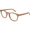 Image de SAINT LAURENT Unisex SAINT LAURENT SL 28 OPT 015 Montures optiques Acétate Marron Transparent Ronde