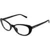 Image de SAINT LAURENT Femme SAINT LAURENT SL 822 OPT 001 Montures optiques Acétate Noir Transparent Cat Eye