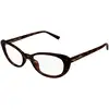 Image de SAINT LAURENT Femme SAINT LAURENT SL 822 OPT 002 Montures optiques Acétate La Havane Transparent Cat Eye ["Antiriflesso"]