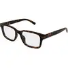 Image de Gucci Homme Gucci GG2107OL 006 Montures optiques Injecté La Havane Transparent Carré