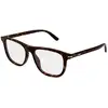 Image de Gucci Homme Gucci GG2130O 006 Montures optiques Acétate La Havane Transparent Carré