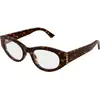 Image de Gucci Femme Gucci GG2041O 002 Montures optiques Acétate La Havane Transparent Ronde