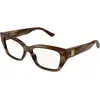 Image de Balenciaga Femme Balenciaga BB0483O 004 Montures optiques Acétate Marron Transparent Carré
