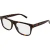 Image de Gucci Homme Gucci GG1117ON 002 Montures optiques Injecté La Havane Transparent Carré