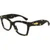 Image de Bottega Veneta Femme Bottega Veneta BV1459O 002 Montures optiques Acétate La Havane Transparent Papillon