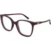 Image de Valentino Femme Valentino VG0019O 004 Montures optiques Acétate Violet Transparent Carré