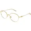 Image de Valentino Femme Valentino VG0031O 001 Montures optiques Métal Or Transparent Ronde