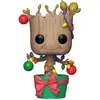 Image de Funko Pop! Marvel Groot witeczny z Lampkami i Ornamentami - Figurka Winylowa