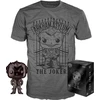 Image de DC Comics Funko POP figurine + T-Shirt Set - The Joker (anthracite) M